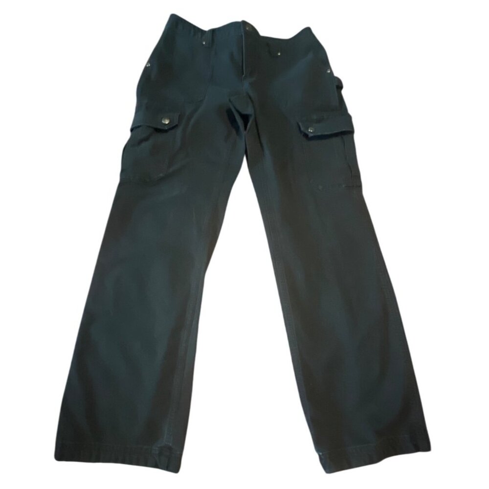 Duluth Trading Womens Women's DuluthFlex Fire Hose Slim Leg Cargo Pants 6 x 31 - Picture 2 of 9